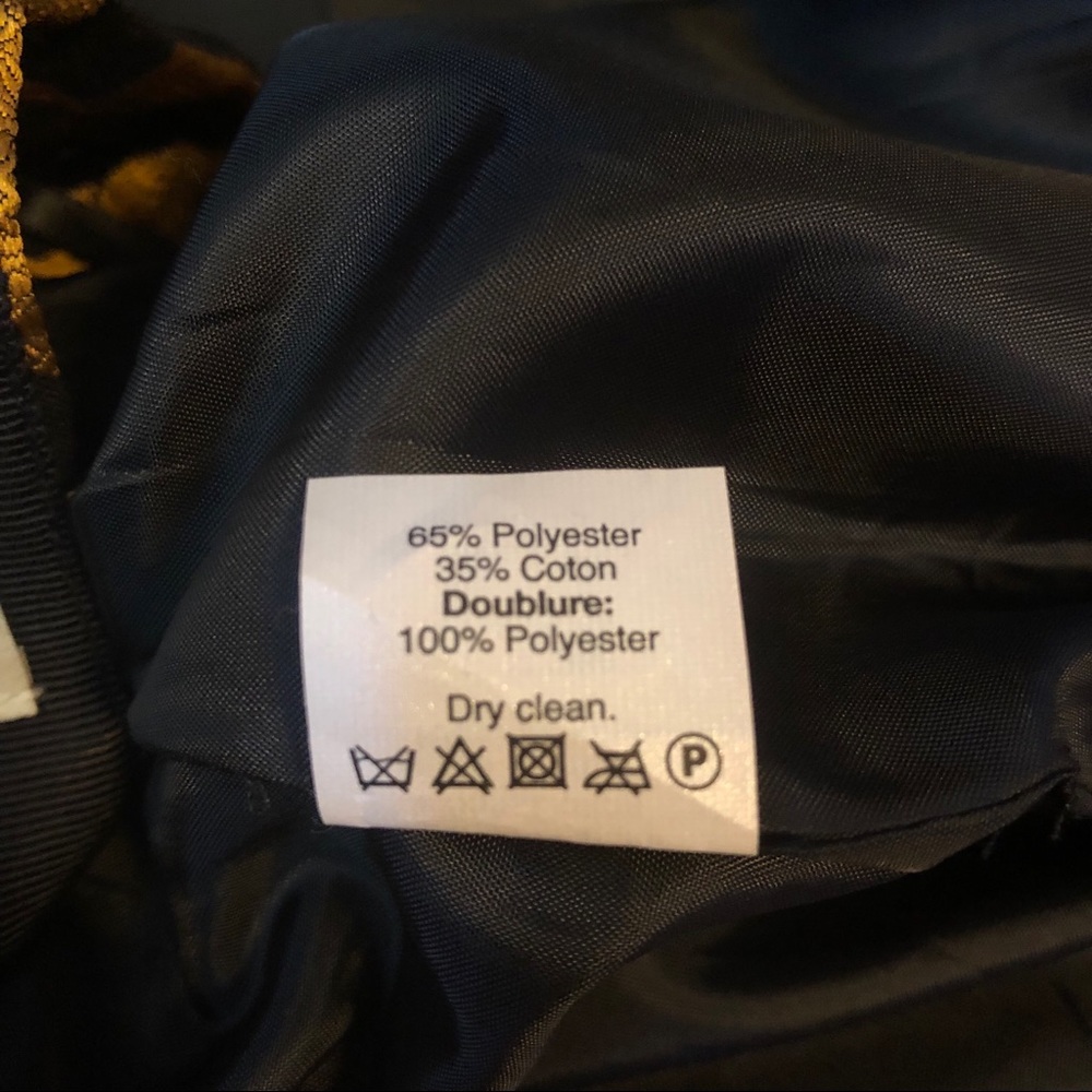 J. Crew Gold and Black Elephant Parade Skirt - Picture 8 of 8